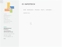 Tablet Screenshot of ciinfotech.net